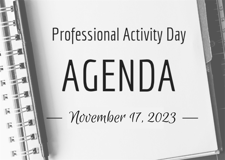 November 17th Secondary PA Day Agenda Simcoe Muskoka Catholic